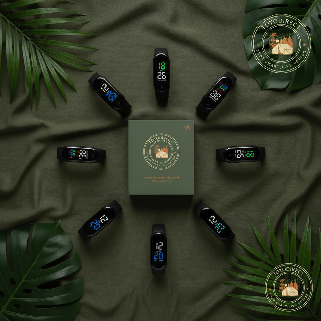 Flat Lay with Branded Box Center