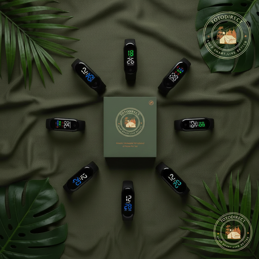 Flat Lay with Branded Box Center